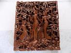 houtsnijwerk indonesisch javaans balinees indie vintage 1950, Antiek en Kunst, Ophalen of Verzenden