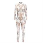 Dames catsuit 3 / bodysuit vrouwen doorzichtig jumpsuit, Verzenden, Maat 46/48 (XL) of groter, Nieuw, Overige thema's