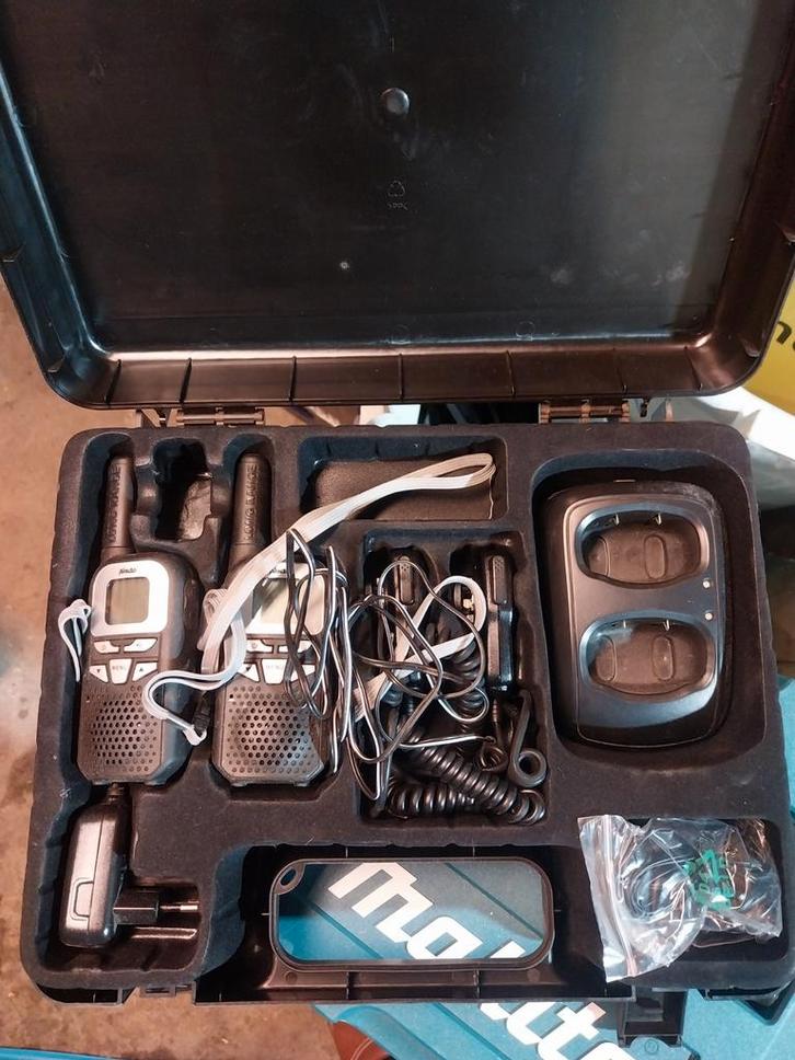Alecto Portofoon Twinset - Zo Goed Als Nieuw, Telecommunicatie, Portofoons en Walkie-talkies, Zo goed als nieuw, Portofoon of Walkie-talkie