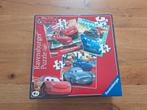 Ravensburger puzzel cars 3 puzzels, Ophalen of Verzenden, 10 tot 50 stukjes, Zo goed als nieuw, 4 tot 6 jaar