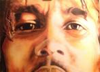 schilderij Bob Marley, Antiek en Kunst, Kunst | Schilderijen | Klassiek, Ophalen