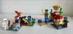 Lego Minecraft 21164 Het Koraalrif & 21162 Taiga Avontuur, Kinderen en Baby's, Speelgoed | Duplo en Lego, Ophalen of Verzenden