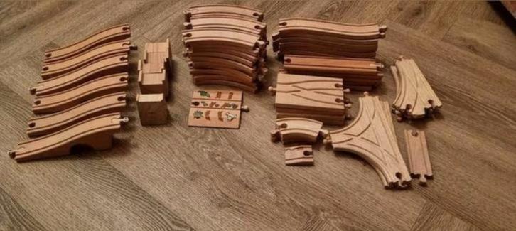 Houten speelgoed trein, Kinderen en Baby's, Speelgoed | Houten speelgoed, Ophalen