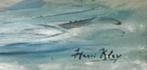 506. Olieverfschilderij, Henri Kley – 1953, Antiek en Kunst, Ophalen of Verzenden