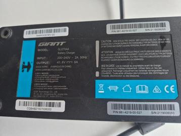  Giant acculader E bike  Smart Charger 36V 6A (G-system) beschikbaar voor biedingen