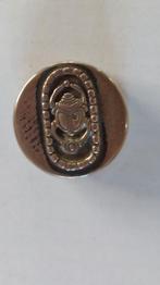 Verzilverd doosje met afbeelding van een scarabee, Ophalen of Verzenden, Zilver