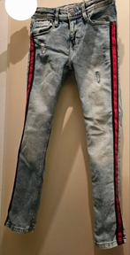 Stoere CoolCat spijkerbroek met rode streep, Maat:146/152, Broek, Coolcat, Ophalen of Verzenden, Zo goed als nieuw