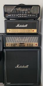 Bugera 333XL HEAD met footswitch, Muziek en Instrumenten, Versterkers | Bas en Gitaar, Ophalen, Zo goed als nieuw, 100 watt of meer