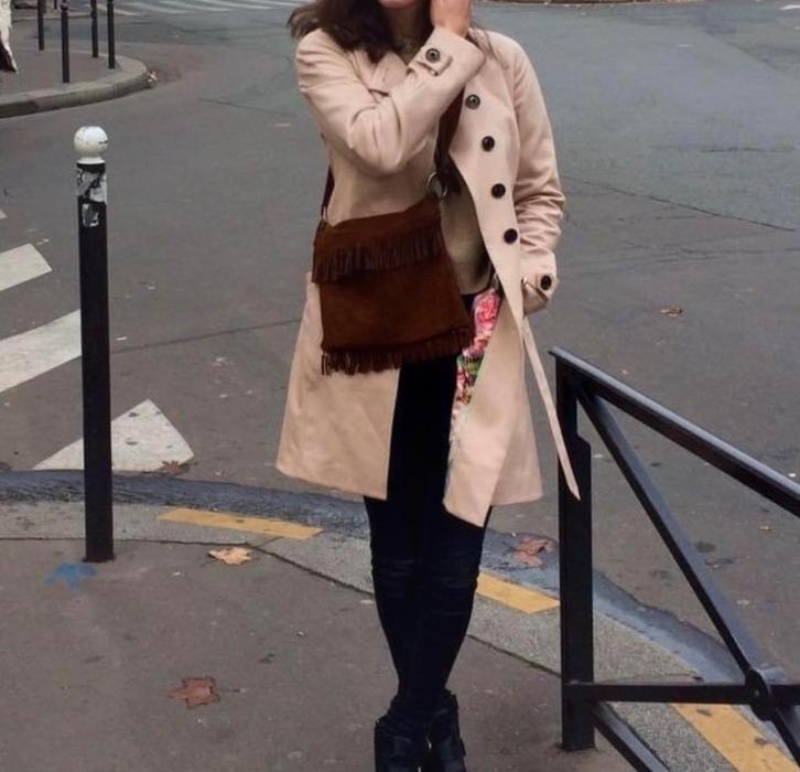 Ted Baker Mantel Jas Beige, Kleding | Dames, Jassen | Zomer, Gedragen, Maat 34 (XS) of kleiner, Beige, Ophalen of Verzenden