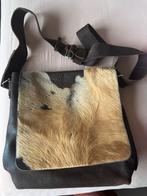 Mooie Lederen Schoudertas merk JosT, Ophalen of Verzenden, Zo goed als nieuw, Bruin, Shopper