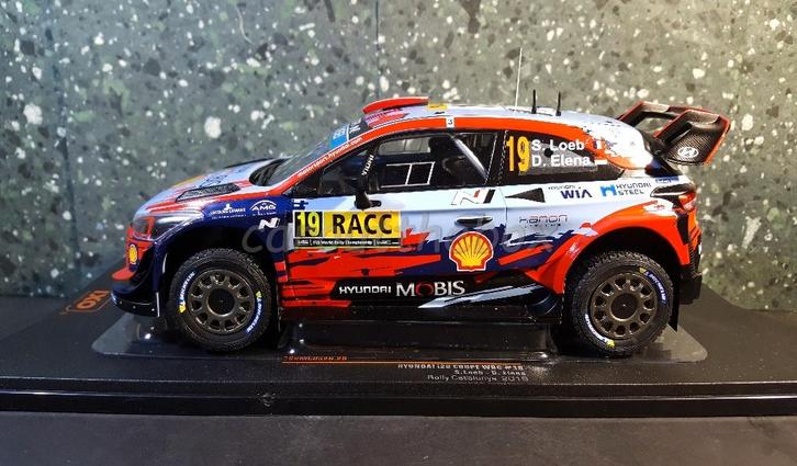 Hyundai i20 WRC #19 LOEB 1:18 V473, Hobby en Vrije tijd, Modelauto's | 1:18, Nieuw, Auto, Overige merken, Verzenden