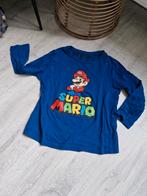 Super Mario Shirt Maat 110/116, Super Mario, Jongen of Meisje, Ophalen of Verzenden, Zo goed als nieuw