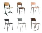 Stapelstoelen kantine meubelen Kantinestoelen kruk  778, Huis en Inrichting, Stoelen, Ophalen of Verzenden, Gebruikt, Bruin, Vijf, Zes of meer stoelen