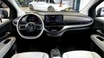 Fiat 500C La Prima 42 kWh NAVI KLEUR + CABRIODAK ELEKTRISCH, Gebruikt, 4 stoelen, Zilver of Grijs, 313 km