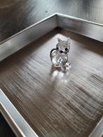 Swarovski Mini Kat Kristallen Beeldje, Verzamelen, Ophalen of Verzenden, Zo goed als nieuw, Figuurtje