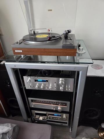 Pioneer Blueline stereo set met meubel en speakers Vintage ! beschikbaar voor biedingen