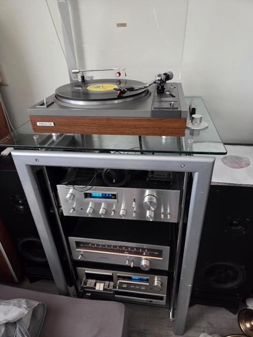 Pioneer Blueline stereo set met meubel en speakers Vintage !, Audio, Tv en Foto, Stereo-sets, Zo goed als nieuw, Cassettedeck