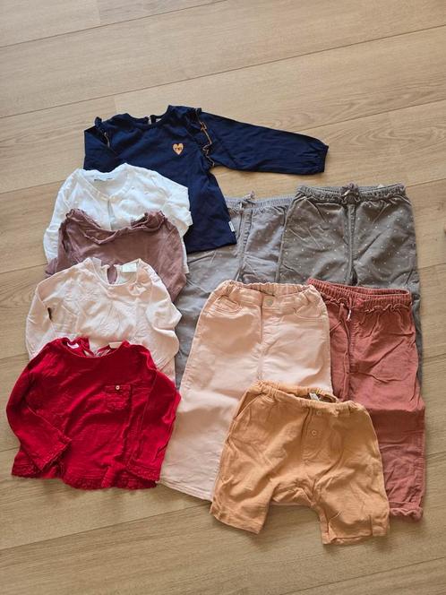 5 broeken, 4 longsleeve tops & 1 vestje - alles maat 92, Kinderen en Baby's, Babykleding | Baby-kledingpakketten, Overige maten