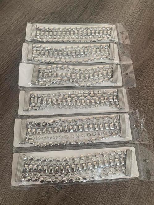 Partij 6 stuks luxe armbanden A19, Sieraden, Tassen en Uiterlijk, Armbanden, Nieuw, Overige kleuren, Ophalen of Verzenden