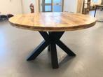 Ronde mango houten tafels 110/120/130/140/150/160, Huis en Inrichting, Tafels | Eettafels, Ophalen of Verzenden, Nieuw
