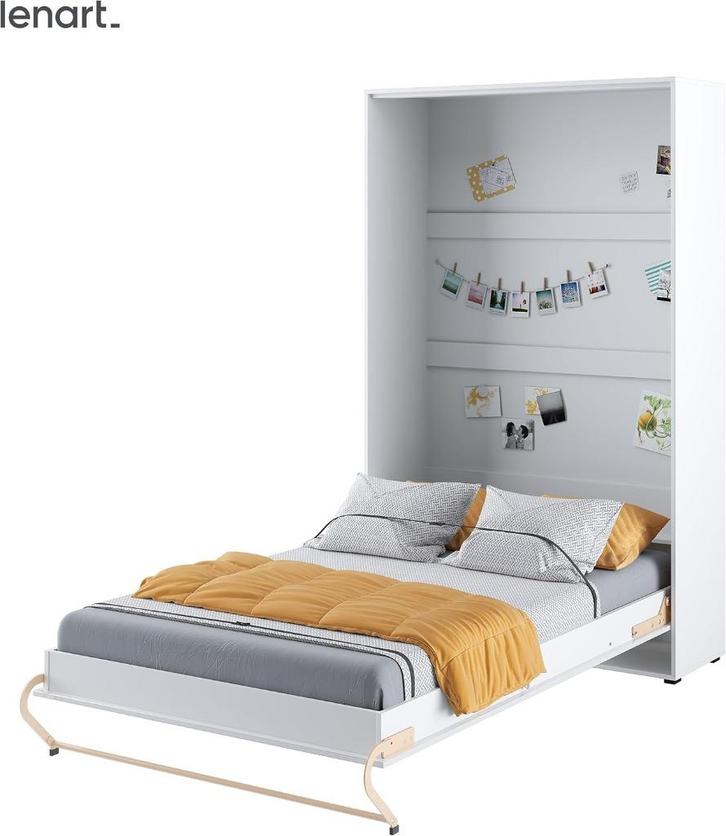 OPKLAPBED OF MUURBED 120x200 cm  NIEUW IN VERPAKKING, Huis en Inrichting, Slaapkamer | Slaapbanken, Nieuw, 120 cm, 200 cm, Twijfelaar