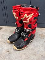 Alpinestars Tech10 Crosslaarzen Rood/Zwart Maat 10, Ophalen of Verzenden, Tweedehands, Heren, Laarzen