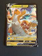 Dragonite V - Pokémon GO - promo swsh235, Ophalen of Verzenden, Zo goed als nieuw, Losse kaart, Foil