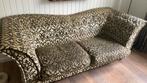 Leuke bank groen- goudkleurig B200, H85 en D90, Huis en Inrichting, Banken | Sofa's en Chaises Longues, Gebruikt, 150 tot 200 cm
