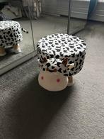 Kinderkrukje of voetenbankje Koe, Ophalen, Zo goed als nieuw, Rechthoekig, Minder dan 50 cm