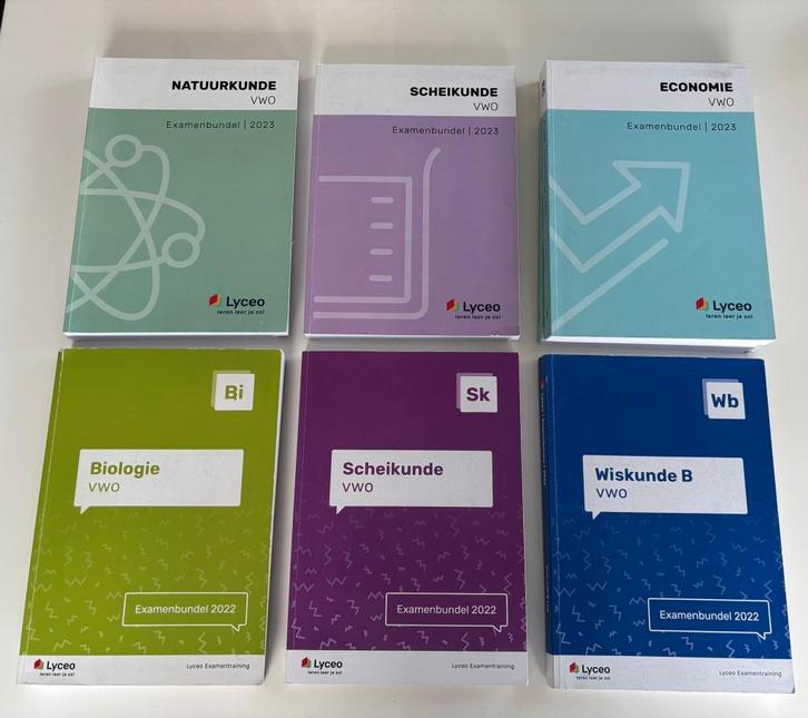 Lyceo examenbundels VWO, Boeken, Schoolboeken, Gelezen, Wiskunde B, VWO, Ophalen