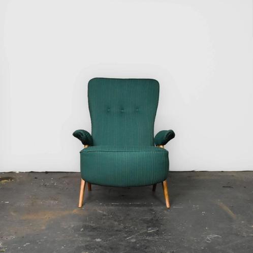 Artifort Hairpin fauteuil, Huis en Inrichting, Fauteuils, Zo goed als nieuw, Hout, Stof, 75 tot 100 cm, 75 tot 100 cm, Ophalen of Verzenden