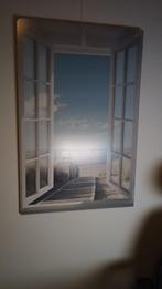 poster/painting imitating a window, Ophalen, Gebruikt, A1 t/m A3, Rechthoekig Staand