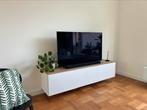 TV Meubel wit eiken IKEA Besta 180x40x40, Ophalen, Gebruikt, 150 tot 200 cm, Minder dan 100 cm