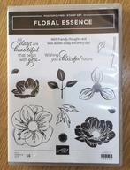 Stampin' Up! stempelset Floral Essence met pons, Ophalen of Verzenden, Zo goed als nieuw