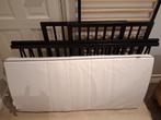 Babybedje met matras als nieuw ZWART, Ophalen, Zo goed als nieuw, Ledikant