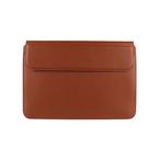 Laptophoes & Standaard in één (13,3 inch, cognac bruin), Verzenden, 13 inch, Nieuw