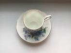 Royal albert bone china forget-me-not koffiekopje, Ophalen of Verzenden, Zo goed als nieuw, Porselein, Kop en/of schotel