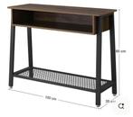 Dressoir/Sidetable  - Industrieel Design, Huis en Inrichting, Tafels | Sidetables, Ophalen, 50 tot 100 cm, Zo goed als nieuw, Metaal