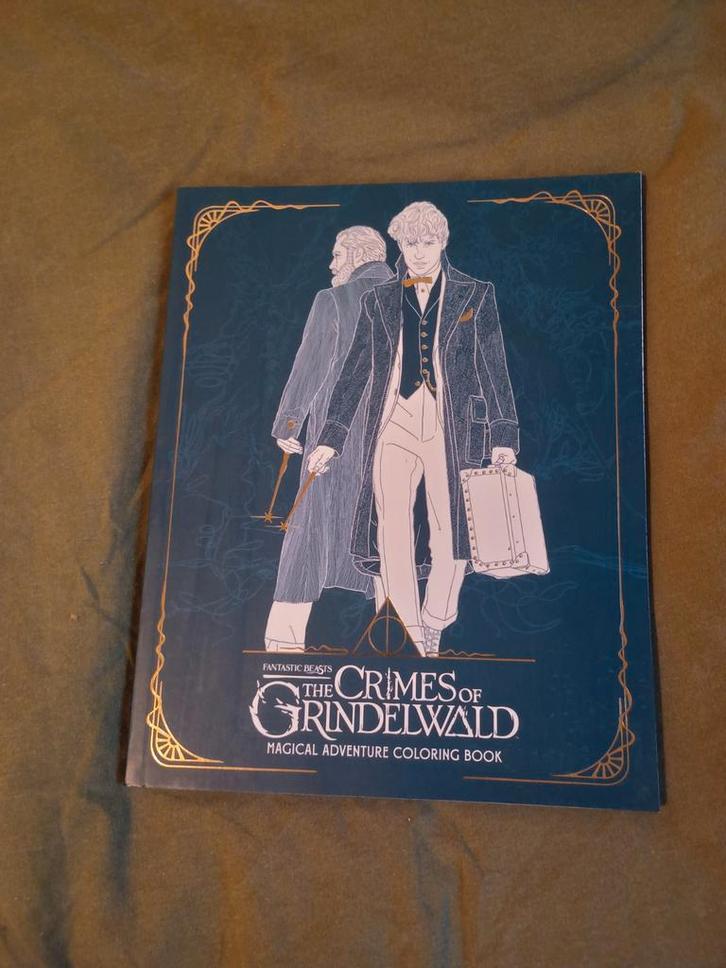 Harry Potter Crimes of Grindelwald Kleurboek Volwassenen, Boeken, Hobby en Vrije tijd, Nieuw, Tekenen en Schilderen, Ophalen of Verzenden