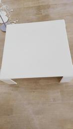 Gratis witte salontafel, Huis en Inrichting, Ophalen, Gebruikt, Vierkant, Minder dan 50 cm