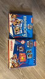 Paw patrol memory 2x 1 is nog in plastic, Ophalen of Verzenden, Zo goed als nieuw