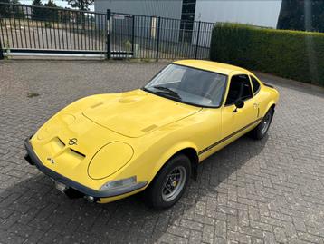 Opel GT/J origineel Nederlands , geel, 1973 erg mooi! beschikbaar voor biedingen