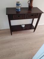 Mooi side tafel kast 97cm/40 cm, 25 tot 50 cm, Rechthoekig, Ophalen of Verzenden, Zo goed als nieuw