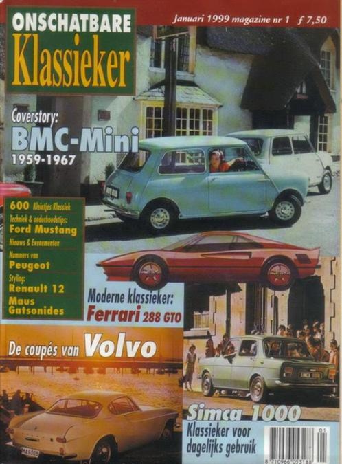 OK 1 1999 : BMC Austin Mini - Volvo Coupe - Simca 1000 - BMW, Boeken, Auto's | Folders en Tijdschriften, Gelezen, Algemeen, Ophalen of Verzenden
