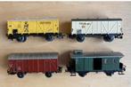 Marklin 4 goederenwagons, Ophalen of Verzenden, Wisselstroom, Märklin