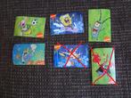 Spongebob Squarepants, 4 Stickers van VERKADE, Nickelodeon., Ophalen of Verzenden, Nieuw, Strip of Tekenfilm