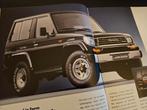 Brochure Toyota Landcruiser 4x4 1990, Boeken, Auto's | Folders en Tijdschriften, Ophalen of Verzenden, Zo goed als nieuw, Toyota