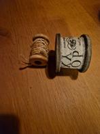 SET DECORATIE TOUW & LINT KLOSJES 2X, Ophalen of Verzenden