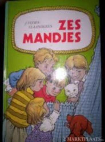Zes mandjes J. Visser-Vlaanderen 9033108542, Boeken, Kinderboeken | Jeugd | 10 tot 12 jaar, Zo goed als nieuw, Ophalen of Verzenden