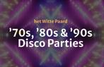 ’70s, ’80s & ’90s Disco a.s. zaterdag!!!, Tickets en Kaartjes, Twee personen, Augustus